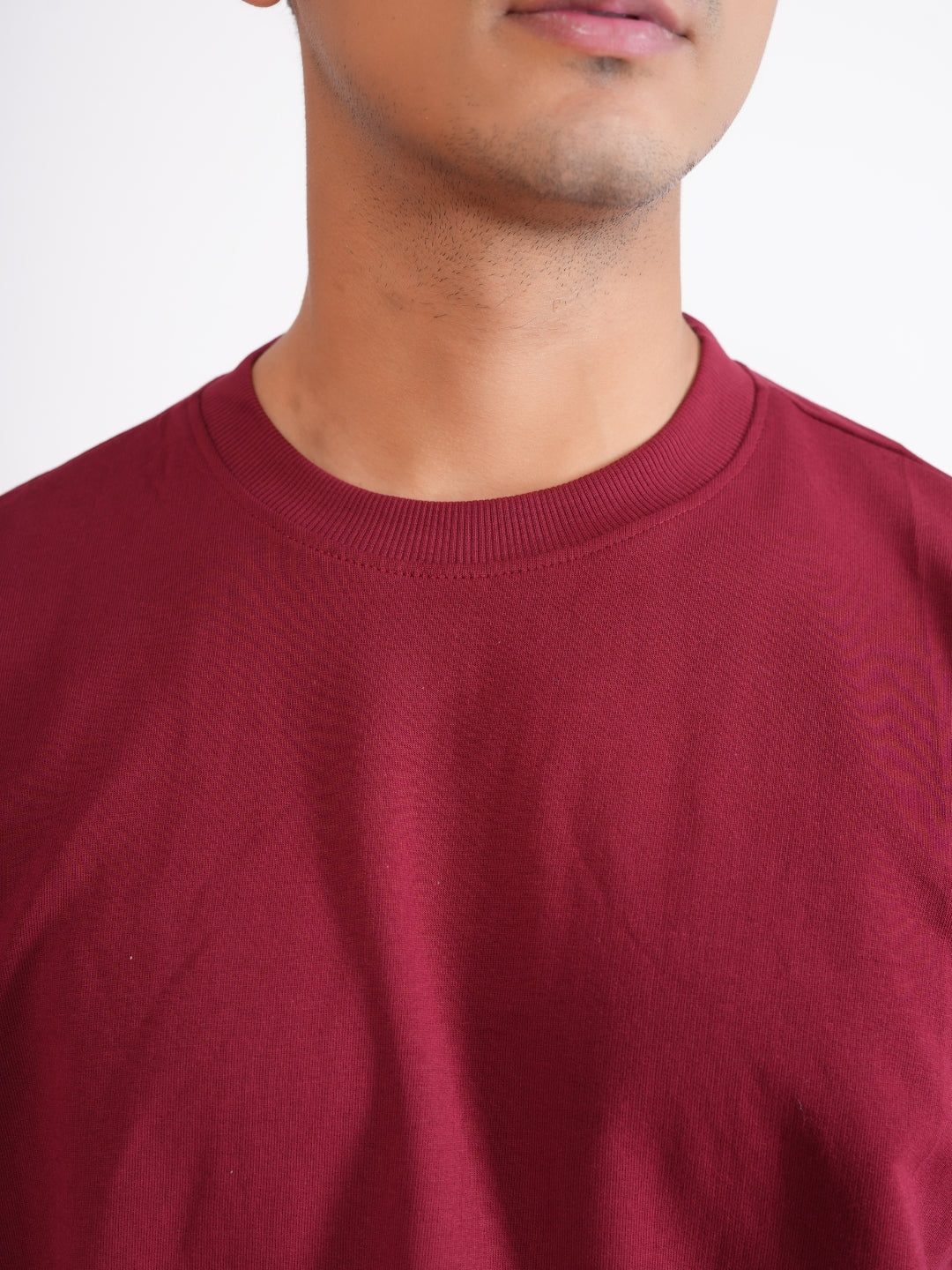 Maroon Oversized T-Shirt