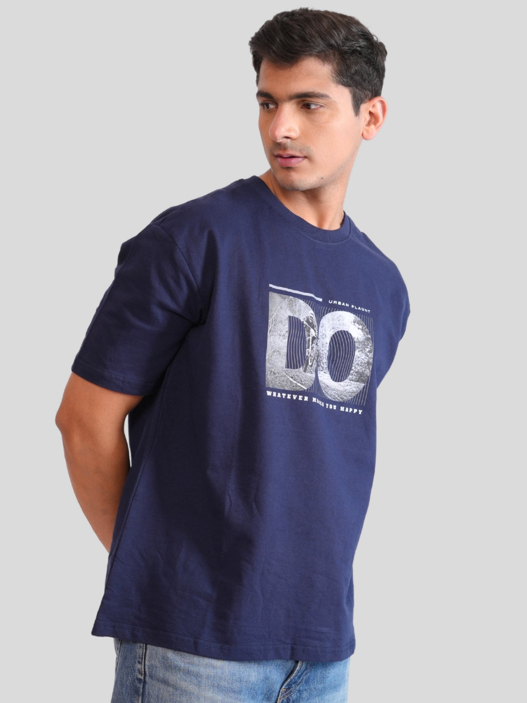 Blue DO Oversized T-Shirt