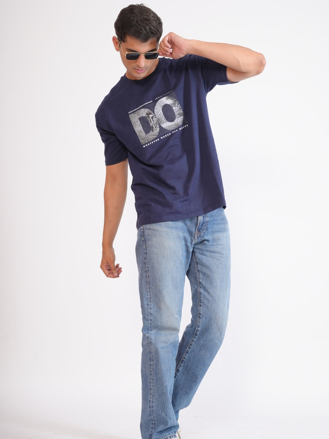 Blue DO Oversized T-Shirt