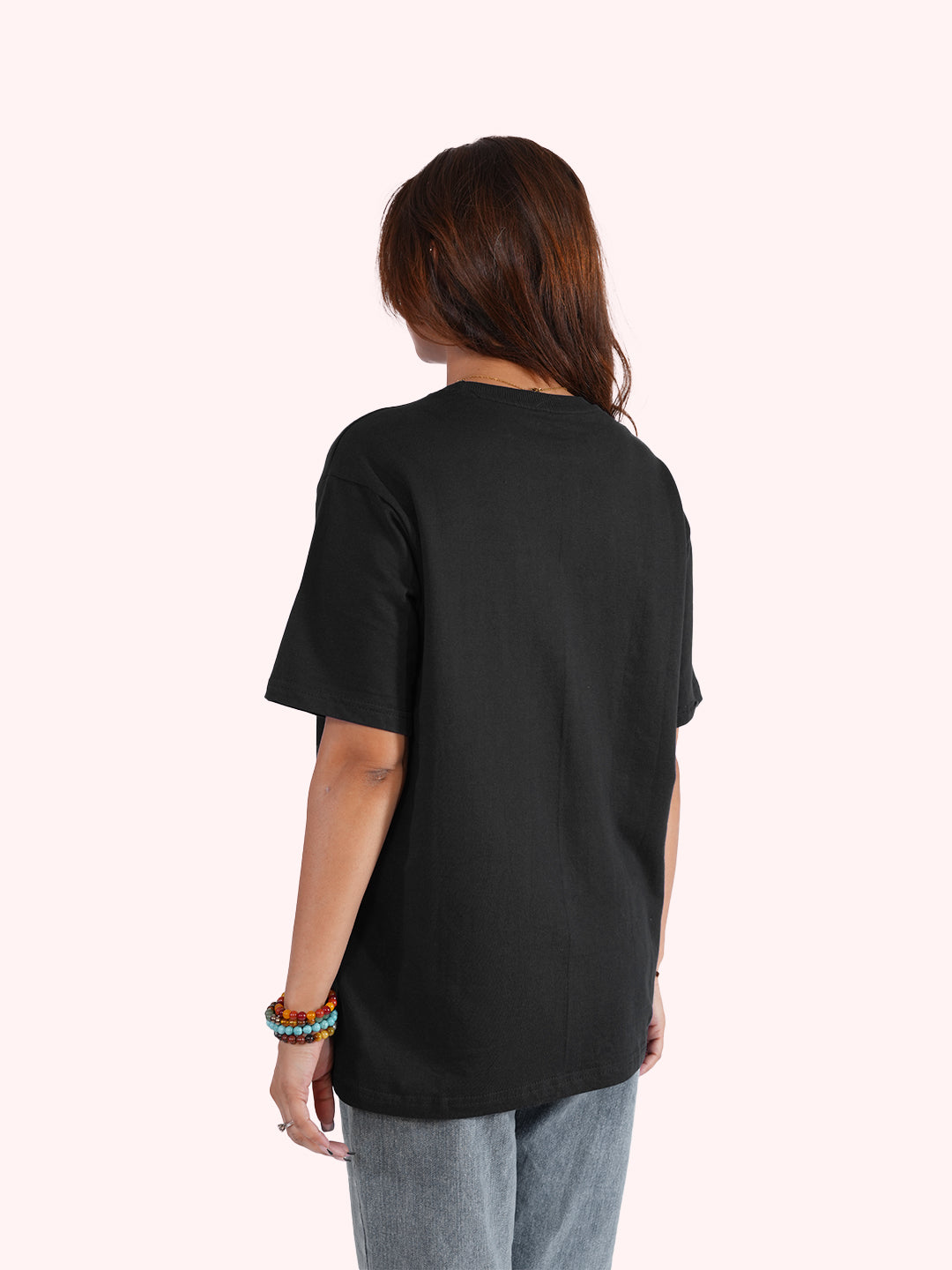 Different Black Oversized