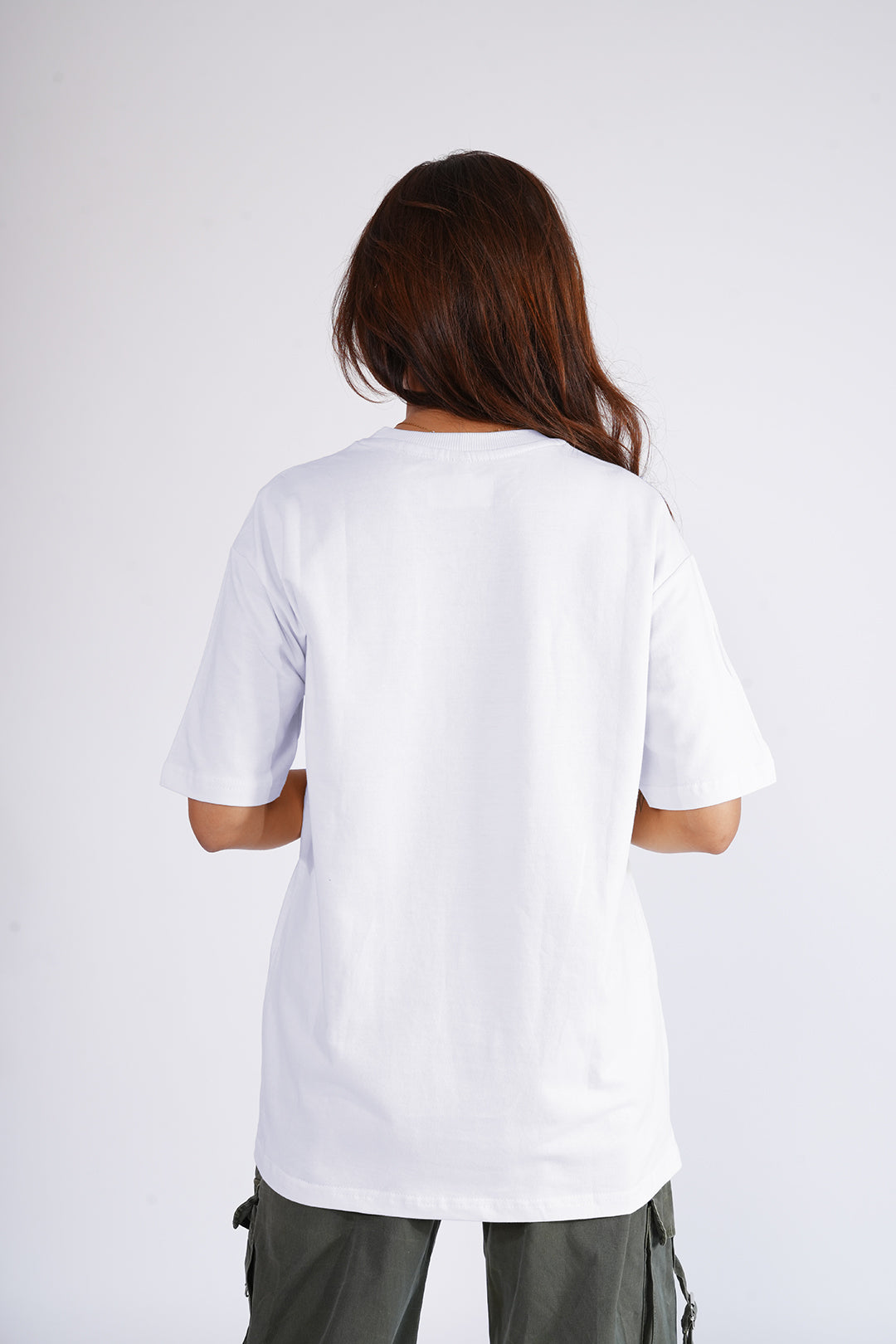 Heart White Oversized