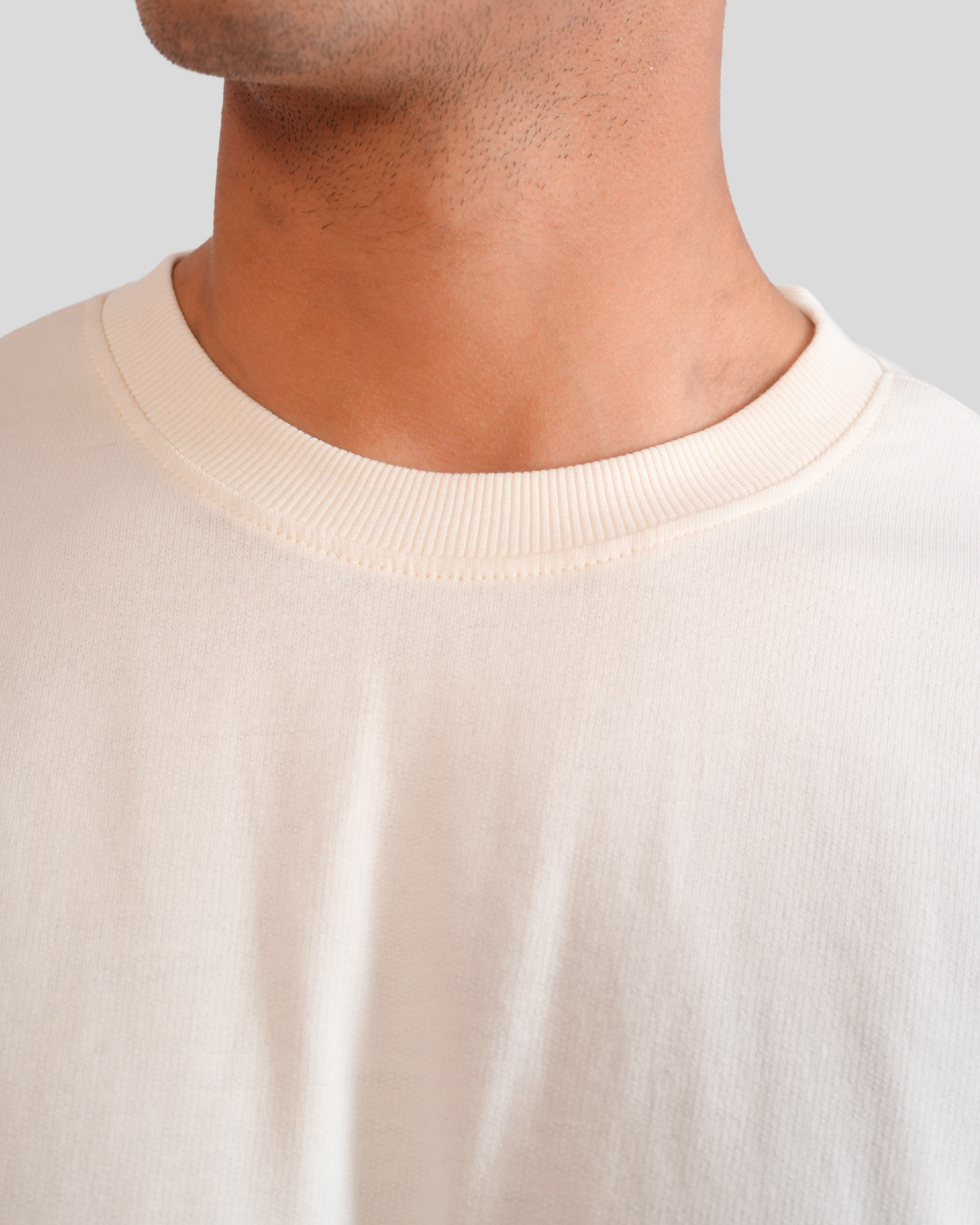 Off-White Cotton Oversized