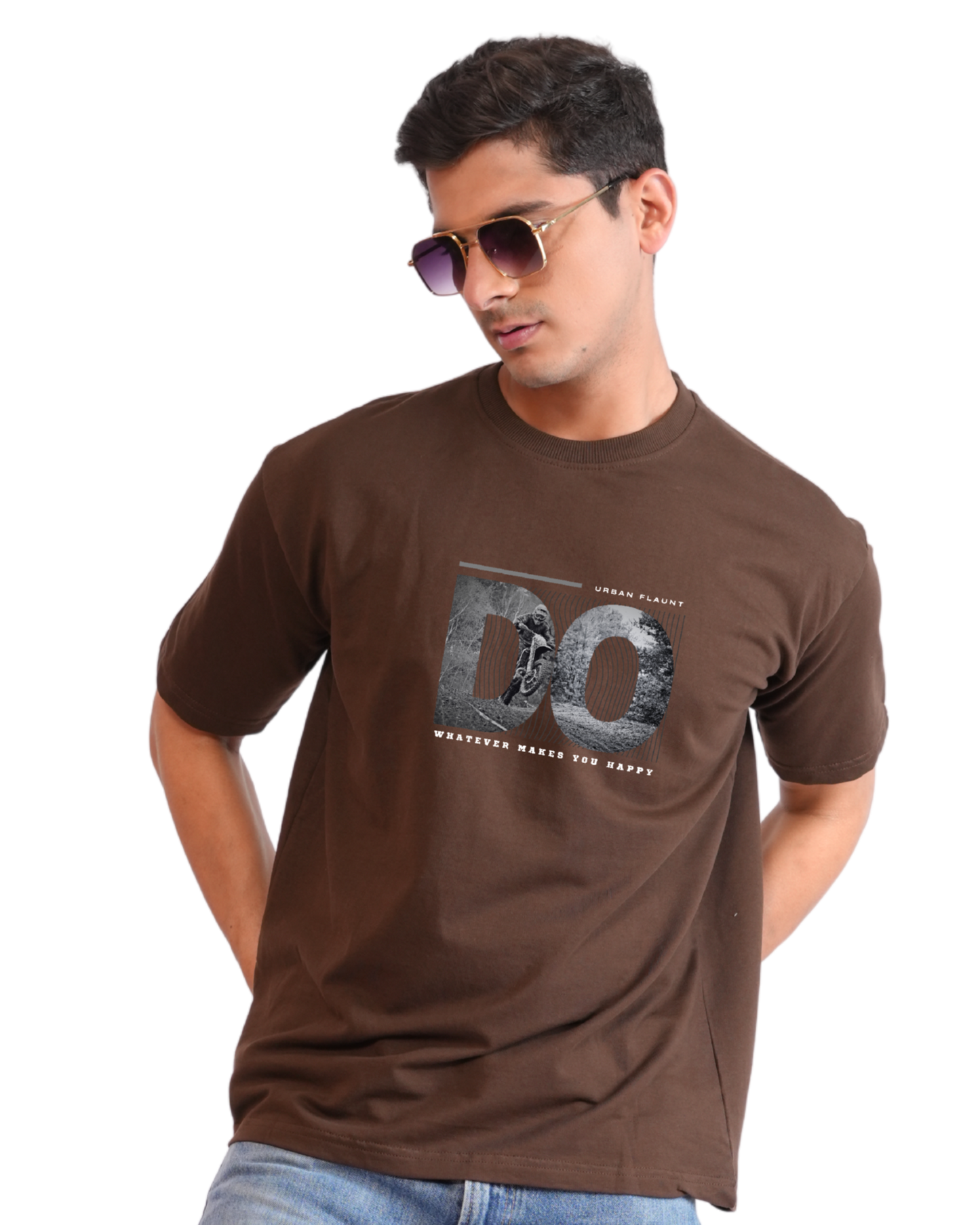 Brown DO Oversized T-Shirt