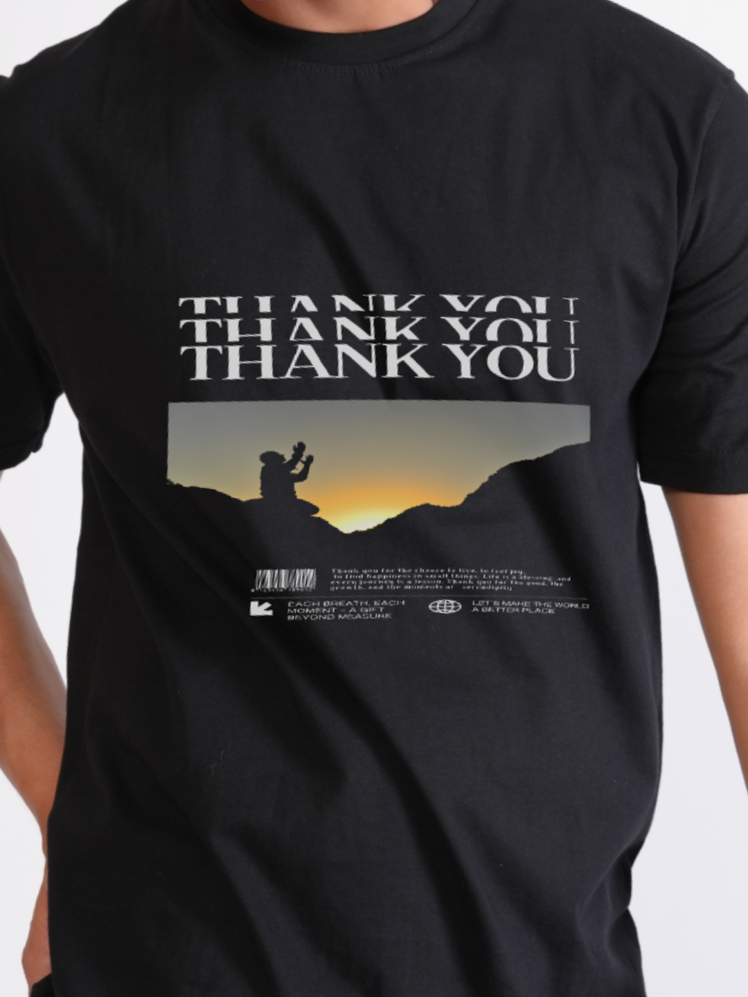 Thank You Regular Fit T-Shirt